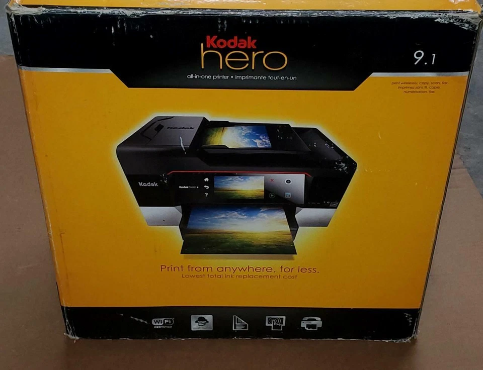 Kodak HERO 9.1 All-In-One Inkjet Printer - Image 1 of 1