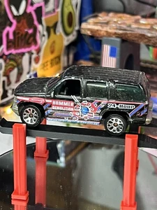Matchbox 1997 Chevrolet Tahoe Hammer Demo 24 Hrs Black Diecast USED USED EX Cond - Picture 1 of 8