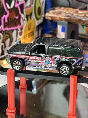 Matchbox 1997 Chevrolet Tahoe Hammer Demo 24 Hrs Black Diecast USED USED EX Cond - Image 1 of 4