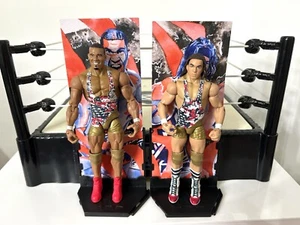 WWE Chad Gable & Jason Jordan Wrestling Figures Mattel Elite 59 American Alpha - Picture 1 of 17