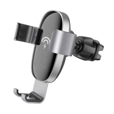 SUPPORTO CELLULARE AUTO RICARICA WIRELESS VELOCE SENZA FILI CARICABATTERIE 15W - Immagine 1 di 3