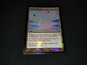 MTG 1x Mirrodin rare land MP German FOIL Glimmervoid ships w/ tracking - Picture 1 of 2