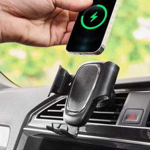 Car Phone Holder Air Vent Mount Cradle for Smartphone GPS Navigation - Picture 1 of 7