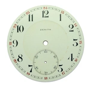 ZENITH Pocket Watch Enamel Dial (9801) - Picture 1 of 5