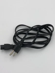 Paquete de 2 cables de alimentación Longwell 3 clavijas negro E55349 - Imagen 1 de 4