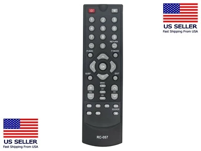 NEW Replace Remote RC-057 for COBY LEDTV1935 TFTV1925 TFTV2225 TFTV2425 TFTV4028 - Image 1 of 4