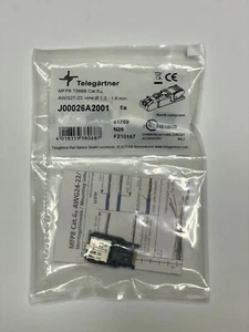 1 Telegartner J00026A2001 Ethernet Connector RJ45 Plug MFP8 T568B Cat.6A - Picture 1 of 2