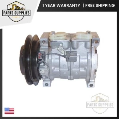 88310E0110 4471808190 12V AC Compressor Fits Hino 258ALP 258LP 268A 338CT 358 - Image 1 of 4