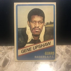 GENE UPSHAW OAKLAND RAIDERS 1976 TOPPS WONDER BREAD SET #9 - Picture 1 of 2