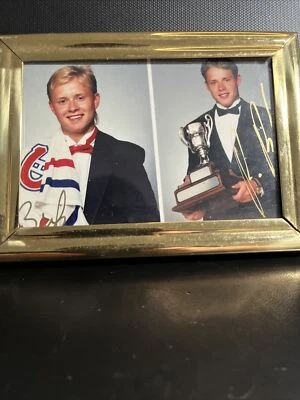 Foto original firmada por Pavel Bure y Valeri Bure, Montreal Canucks Russian Skills Foto 1 de 4