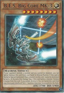 YU-GI-OH CARD: B.E.S. BIG CORE MK-3 - RARE - MACR-EN032 - Picture 1 of 2
