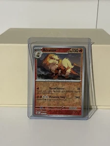 Arcanine #059/165 Pokemon SV: Scarlet & Violet 151 Reverse Holo Near Mint - Bild 1 von 2