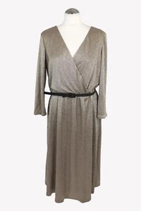 Ralph Lauren Damen Kleid Gr. 44 (US 14) Gold NEU Kleid A-Linie Dress - Bild 1 von 4
