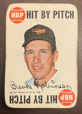 1968 Topps #9 Brooks Robinson Baltimore Orioles Topps Game Insert