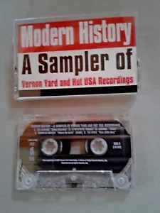 Modern History A Sampler of Vernon Yard and Hut USA recordings Cassette 1994 - Picture 1 of 2