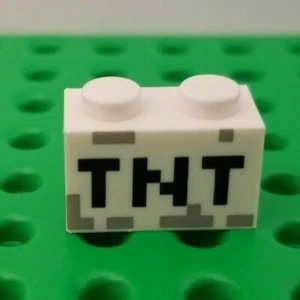 LEGO TNT Minecraft Box Weapon Dynamite Western Gear Minifigure Tool Pixelated - Picture 1 of 1