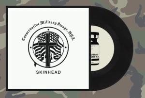 CONSERVATIVE MILITARY IMAGE - SKINHEAD 7" LEFT OVER Vinyl - Picture 1 of 1