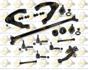 New Front End Kit For 4WD Nissan Frontier SVE 3.3L Upper Arms Center Link Ends - Picture 1 of 9