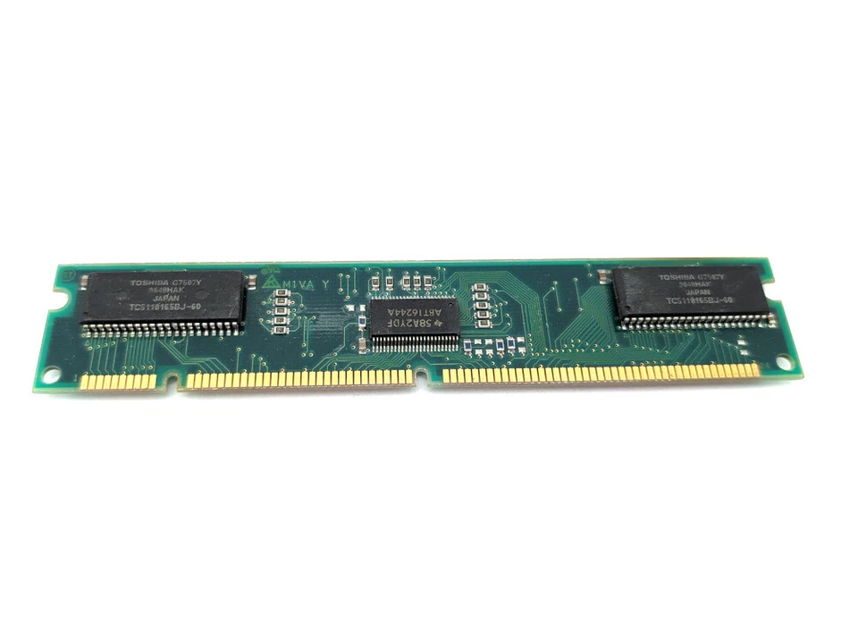 Tc5118165bj-60 8mb Edo Dimm Ram 1mx64 168-pin Memory Buffered Double Sided - Image 1 of 1