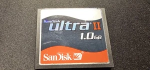 1GB Compact Flash Card Ultra II ( 1 GB CF Ultra II Karte ) SanDisk - Bild 1 von 6