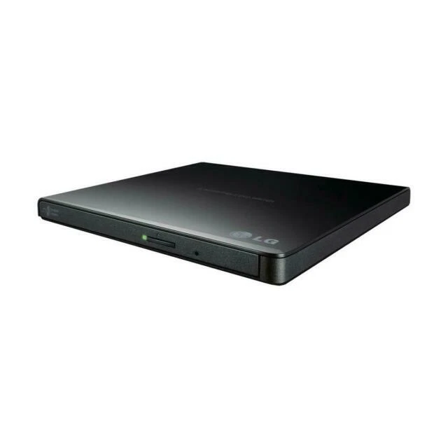 LG GP65NB60 Ultra-Slim Portable External DVD Burner and Drive - Black