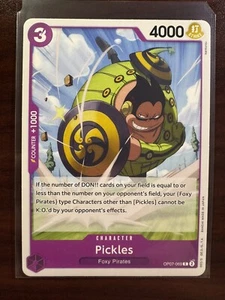 One Piece CCG - Pickles OP07-069 - 500 años en el futuro - Inglés - Imagen 1 de 2