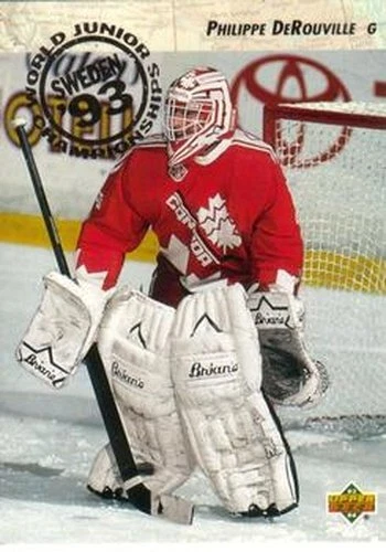 #260 Philippe DeRouville - Canada - 1993-94 Upper Deck Hockey - Image 1 of 1