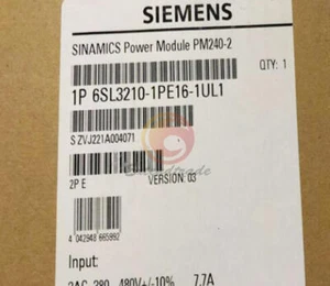 1PCS SIEMENS POWER MODULE 6SL3210-1PE16-1UL1 6SL3 210-1PE16-1UL1 NEW - Picture 1 of 1