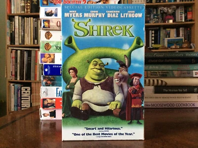 Shrek (VHS, 2001) Special Edition Videocassette USED - Image 1 of 4