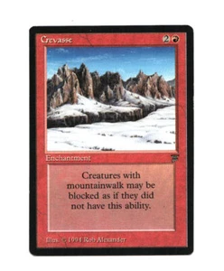 MTG Crevasse SP Legends Magic the Gathering ~ kostenloser Versand ~ - Bild 1 von 2