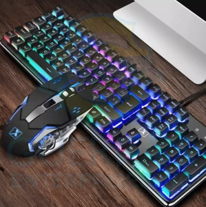XINMENG Tastiera Gaming K620 Computer Scrivania Meccanica Luce Led Retroilluminazione - Foto 1 di 2