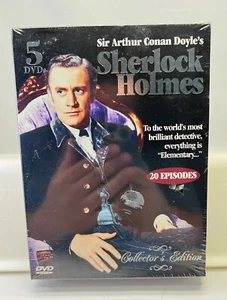 Sherlock Holmes 1954-55 Sir Arthur Conan Doyle TV Series DVD Box Set Sealed NEW - Picture 1 of 6