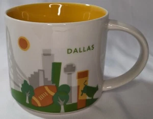 Dallas Starbucks Kaffee Tee Becher 2015 You Are Here 14oz - Bild 1 von 4