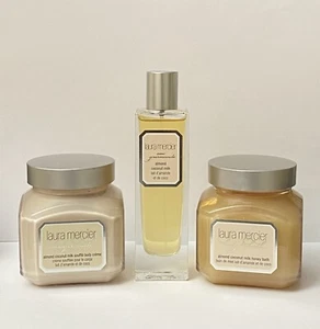 Laura Mercier Almond Coconut milk Perfume, honey bath & milk soufflé body crème - Picture 1 of 5