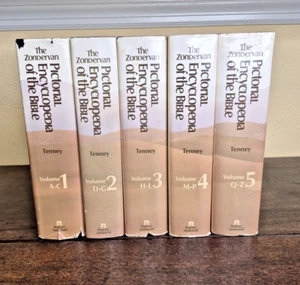 The Zondervan Pictorial Encyclopedia of the Bible Vol 1-5 Merrill Tenney 1975 HC - Bild 1 von 18