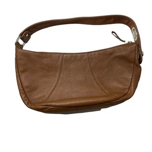 The Sak Brown Leather Hobo Bag Purse Pink Label - Picture 1 of 5