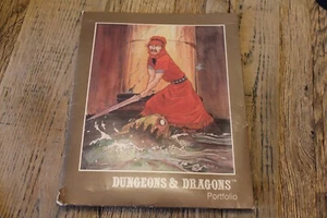 Portafolio vintage TSR AD&D de Nifty Products # 1 de 3 Dungeons & Dragons - Imagen 1 de 3