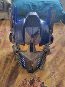Transformer Optimus Prime Talking & Voice Changing Mask Helmet 2006 Hasbro WORKS - Picture 1 of 5