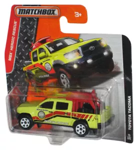 Matchbox MBX Heroic Rescue (2015) Yellow Toyota Tacoma Toy Truck 75/125 - (Short - Picture 1 of 1
