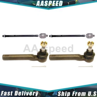 Extremidade externa interna frontal da haste de amarração para Subaru Impreza 2001 2000 1999 1998 1997 - Imagem 1 de 3