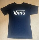 Three Vans Classic Fit T-shirts Size S Black Navy And Maroon