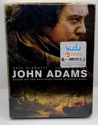 John Adams (2008) Paul Giamatti ~ HBO Brand New Sealed Dvd (3-Disc Set) - Image 1 of 2