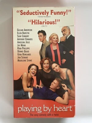 Playing By Heart (VHS, 1999) Sean Connery, Angelina Jolie, Madeleine Stowe Foto 1 de 2