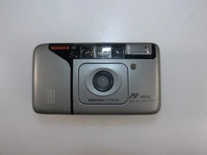 RARE Minox AF mini Gray Point & Shoot F. Camera with MINOXAR T 34/3.5 Lens.READ - Picture 1 of 23