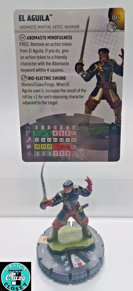 HeroClix El Aguila 044 Marvel Next Phase Set New Super Rare - Image 1 of 1
