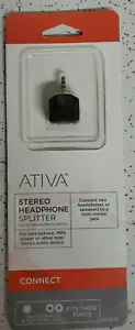 ATIVA STEREO HEADPHONE SPLITTER - Picture 1 of 3