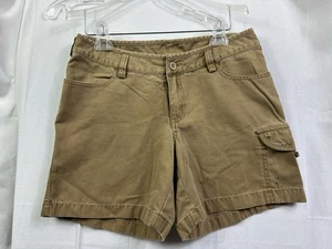 The North Face Serie Shorts Damen Gr. 6 lang braun Baumwolle Ripstop Tasche - Bild 1 von 10