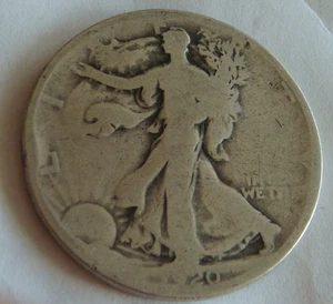 Medio dólar Walking Liberty 1920 50C - Imagen 1 de 2