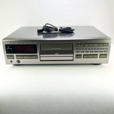 JVC XL-M509 6 + 1 Disco CD Disco Compacto Cambiador Automático con Cable de Alimentación - PROBADO Foto 1 de 4