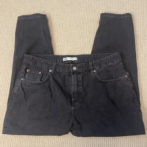 Zara Men’s Black Tapered Leg Jeans - Size 36x25 - Picture 1 of 6